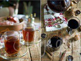 Kuvana rakija „Šumadijski čaj“ i Kuvano vino
