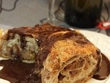 Pita od jabuka sa vinom i čokoladom
