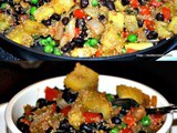 Mexican Sweet Potatoes and Chicken with Quinoa and Black Beans