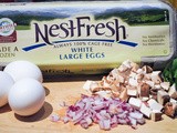 Scrambled Egg Recipe Using NestFresh Cage Free Eggs and a Giveaway