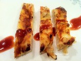 Bread Chicken Pizza
