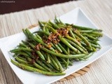 Asian Style Garlic Green Beans