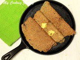 Adai Made with Brown Rice – Brown Rice and Lentils Crepe