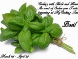 Event Announcement of Cooking With Herbs and Flowers - Basil