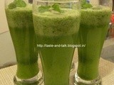 Mint and Cucumber Sharbat/Mint Cucumber Sorbet