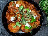 Jaipuri Aloo Pyaaz Ki Sabzi – Potato Onion Curry | Video Recipe