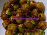 Olive Pickle - a Microwave Recipe