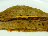 Veg Masala Stuffed Chapati
