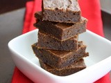 2 Ingredient Chocolate Pumpkin Brownies