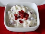 Cucumber and Pomegranate Raita