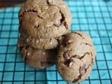 Flourless Peanut Butter Nutella Oats Cookies