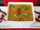 Indian three lentil soup (daal)
