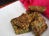 Kothimbir Vadi (Cilantro Fritter)