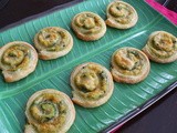 Potatoes and Cheese Pinwheel