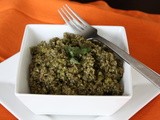 Quinoa With Spinach And Mint