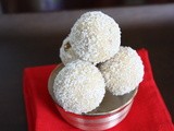 Rava Ladoo with Condensed Milk