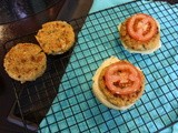 Thai Red Curry Quinoa and Chickpea Burger