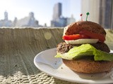 Vegan Protein Burger (Bean, Mushroom and Quinoa Burger)