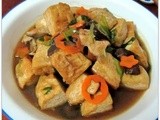 Braised Bean Curd (红烧豆腐) - ltu October