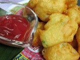 Fried Prawn Fritters for Malaysia Food Fest....虾饼献给马来西亚美食节