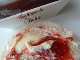 Strawberry jam in the microwave