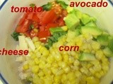 Avocado-Corn Salad with Creamy Salsa Dressing