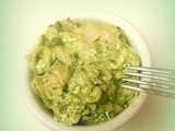 Cheesy Pasta with Spinach-Walnut Pesto - Power Foods