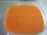 Improv - Ginger Carrot Soup with Apples
