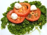 Kale, Tomato and Marinated Mozzarella