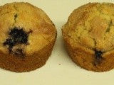 My Meatless Mondays - Blueberry Crumb(less) Muffins