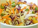 My Meatless Mondays - Cabbage and Corn Slaw