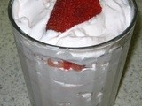 My Meatless Mondays - Creamy Strawberry Dessert