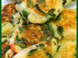 My Meatless Mondays - Mashed Potato-Spinach Patties