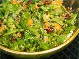 My Meatless Mondays ---- Quinoa- Spinach Salad