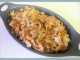 Nutty Cabbage & Shallot Stir Fry - Operation Clean-Up