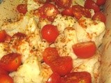 Roasted Cauliflower and Tomato