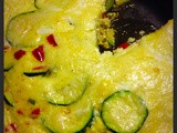 Light, Quick, and Delicious: Zucchini and Red Pepper Frittata