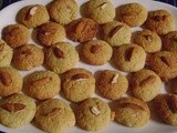 Eggless Almond Wheat Cookies