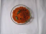 Ginger Chutney Powder/Shunti Chutney Pudi