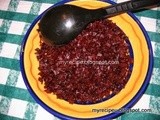Beet Root Curry
