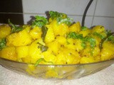 How to make Potato Sukhi Bhaji