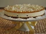 White Chocolate and Gingerbread Cheesecake – White Christmas Theme