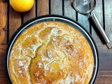 Eggless Orange Cake with Orange Glaze