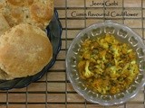 Jeera Gobi | Cumin flavoured Cauliflower