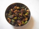 Aloo bhindi fry / Potato lady's finger fry