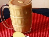 Apple banana milkshake