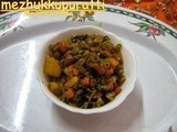 Carrot beans potato mezhukkupuratti / Carrot beans potato upperi