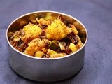 Cauliflower pepper fry / side dish for rice / gobi pepper fry
