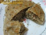 Chatti pathiri ~ a delicacy from Kerala