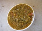 Cherupayar curry / green gram curry / side dish for puttu